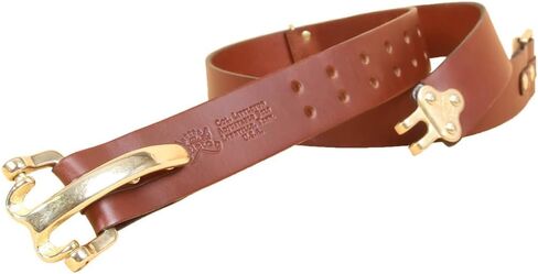 Col. Littleton Handmade Leather Cinch Belt No. 5 - قابلة للتعديل مصنوعة يدويًا في لينفيل ، تينيسي الولايات المتحدة الأمريكية in Kuwait