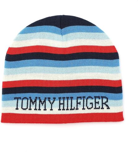 Tommy Hilfiger Boys' Stripe Reversible Beanie in Saudi Arabia