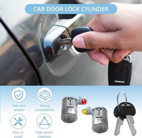 Door Lock Cylinder Set w/Pawls for 1988-1994 CHEVY G*MC C/K TRUCK in Saudi Arabia