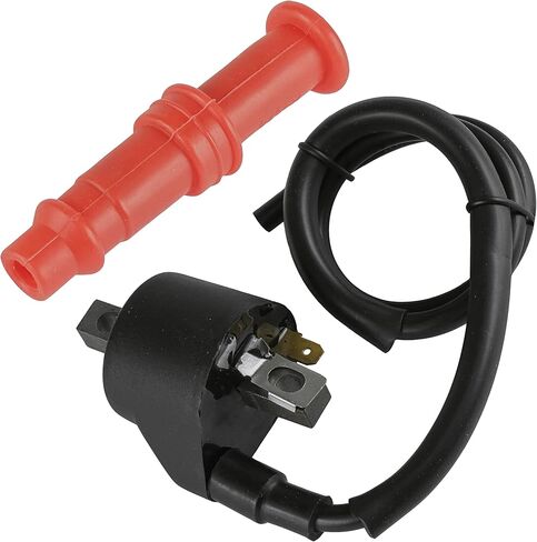 Caltric Ignition Coil with Spark Plug Boot Cap Compatible with Polaris ATP 500 2004/3084980 3084690 in Saudi Arabia