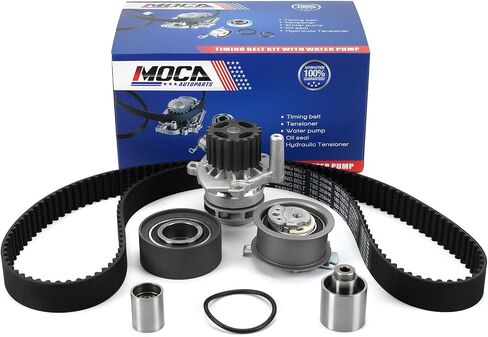 MOCA High Power Timing Belt Kit مضخة المياه متوافقة مع 11-13 لـ Audi A3 2.0L & 08-14 لـ Volkswagen Jetta 2.0L و 10-14 لـ Volkswagen Golf 2.0L in Saudi Arabia