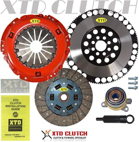 XTD Stage 2 Performance Clutch Kit & Flywheel متوافق مع 2011-2016 Scion TC 2010-2011 Toyota Camry 2Arfe 2.5L (W/Slave) in Saudi Arabia