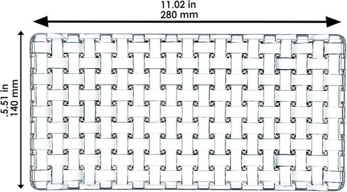 Nachtmann ، Bossa Nova ، وعاء التقديم المستطيل ، مجموعة من 2 ، 6 بوصات ، مستطيل ، أوعية زجاجية للمطبخ ، طبق زجاجي شفاف للأطباق الجانبية ، الفاكهة ، الحلوى ، العنب ، ألواح وجبة خفيفة in Kuwait