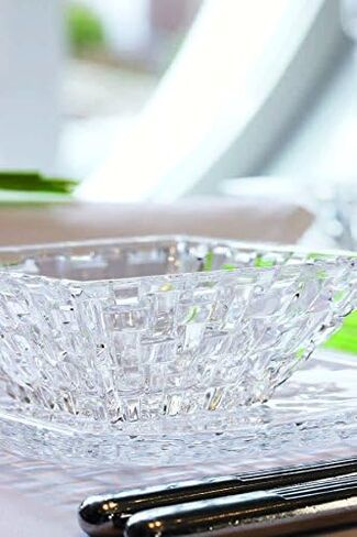 Nachtmann ، Bossa Nova ، وعاء التقديم المستطيل ، مجموعة من 2 ، 6 بوصات ، مستطيل ، أوعية زجاجية للمطبخ ، طبق زجاجي شفاف للأطباق الجانبية ، الفاكهة ، الحلوى ، العنب ، ألواح وجبة خفيفة in Kuwait