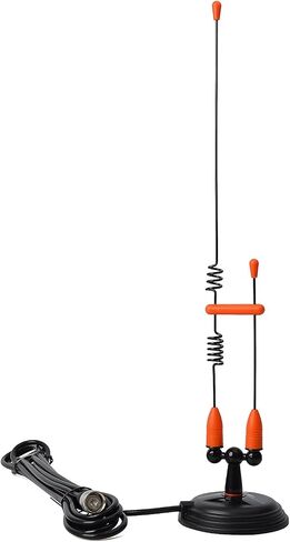 2 متر/70 سم VHF UHF هوائي مزدوج النطاق Magent Base Amplifier PL-259 Plug، HT Scanner المغناطيسي المحمول هوائي جبل لشاحنة JEEP Vehicel تاكسي حافلة UTV ATV جهاز إرسال واستقبال راديو متنقل in Saudi Arabia