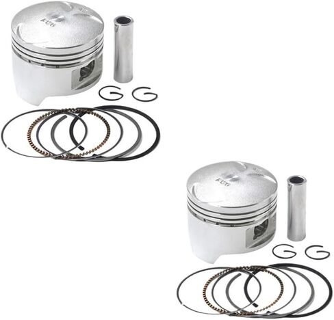 Fit For Steed400 KWO KWO400 BROS400 VLS400 VLX400 VRX400 NV400 NC25E NC26 NC34 Motorcycle 64 64.25 64.50 Mm Piston And Piston Rings(2 Sets Rings 64mm) in Saudi Arabia