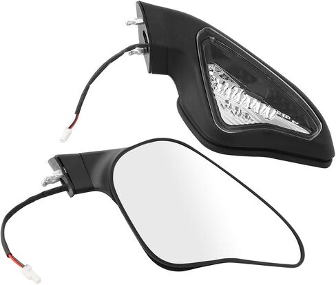 TCT-MOTORPARTS REARVING MIRROR LED LED يناسب DUCATI 848 EVO 2008-2013 ؛ 1098 1098S 1098R 1198 1198S 1198R 2009-2011 in Saudi Arabia