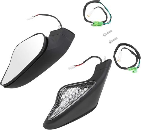 TCT-MOTORPARTS REARVING MIRROR LED LED يناسب DUCATI 848 EVO 2008-2013 ؛ 1098 1098S 1098R 1198 1198S 1198R 2009-2011 in Saudi Arabia