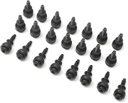 براغي تغطية صمام المحرك أكياس 06B103831E استبدال VW EOS Golf Jetta Passat Touareg Audi A3 A4 A5 A6 A7 A8 Q4 Q7 TT R8 RS5 (06B103831J-22PCS) in Saudi Arabia