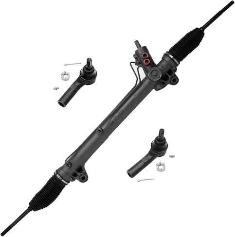 Detroit Axle - Rack & Pinion Kit for 2005-2010 Jeep Grand Cherokee 2006 2007 2008 ، Complete Power Steering Rack & Pinion Assembly ، 2 reds onds Outer Rods in Kuwait