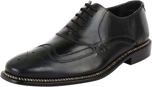 Libertyzeno Mens Tread تصميم دانتيل جلدي أصلي لأحذية فستان Oxford in Kuwait