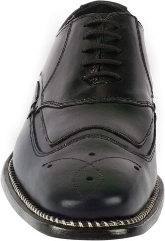 Libertyzeno Mens Tread تصميم دانتيل جلدي أصلي لأحذية فستان Oxford in Kuwait