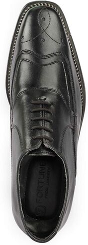 Libertyzeno Mens Tread تصميم دانتيل جلدي أصلي لأحذية فستان Oxford in Kuwait