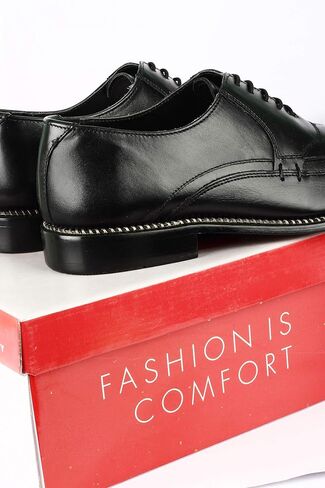 Libertyzeno Mens Tread تصميم دانتيل جلدي أصلي لأحذية فستان Oxford in Kuwait