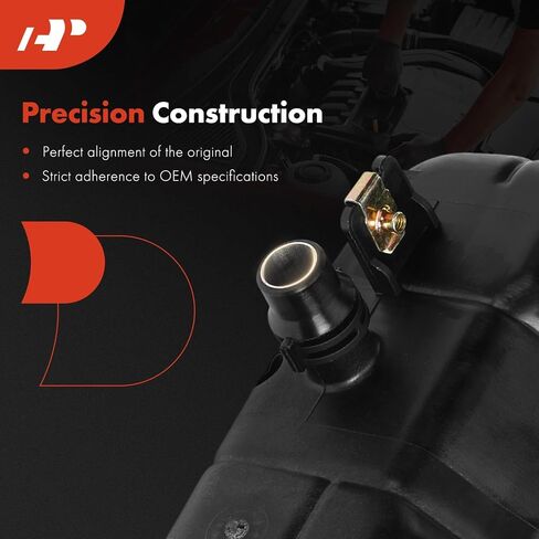 A-Premium Engine Soodant Overflow Recovery Tank [مع CAP] متوافق مع Jeep JL Series Wrangler 2018 2019 2020 2021 2022 2023 2024 in Saudi Arabia