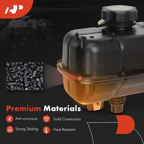 A-Premium Engine Soodant Overflow Recovery Tank [مع CAP] متوافق مع Jeep JL Series Wrangler 2018 2019 2020 2021 2022 2023 2024 in Saudi Arabia