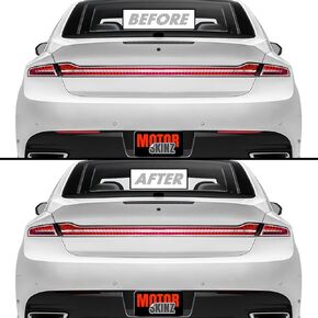 Slickmod Precut Vinyl Smoke Lint لعام 2013-2020 Lincoln MKZ Tail Light & Reflector (1. الخليط ، 20 ٪ دخان داكن) in Saudi Arabia