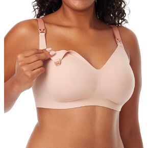 Momcozy Nursing Bras for Breastfeeding, 3.0 Jelly Strip Lift Support Maternity Bra, Seamless Soft Wirefree Pregnancy Bra in Saudi Arabia