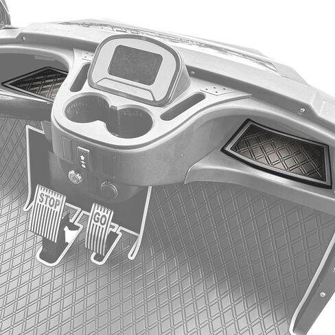 Xtreme Mats Dash Mats and Golf Cart Cubby Inserts compatible with ICON/Advanced EV - BLUE Trim - Surface Protection for Golf Car Dash Areas in Saudi Arabia