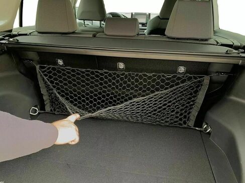 Trunk Organizer Cargo Net for Toyota RAV4 2019–2025 – Envelope Style Cargo Net for SUV – Premium Mesh Elastic Car Trunk Organizer Vehicle Carrier Storage – Compatible with RAV4 in Saudi Arabia