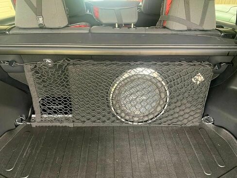 Trunk Organizer Cargo Net for Toyota RAV4 2019–2025 – Envelope Style Cargo Net for SUV – Premium Mesh Elastic Car Trunk Organizer Vehicle Carrier Storage – Compatible with RAV4 in Saudi Arabia