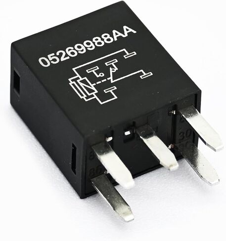 Automotive Relays 2 Packs 05269988AA Relay Compatible with Chrysler Compatible with Dodge Compatible with Jeep Compatible with Plymouth 5 Pins 12V 10A in Saudi Arabia