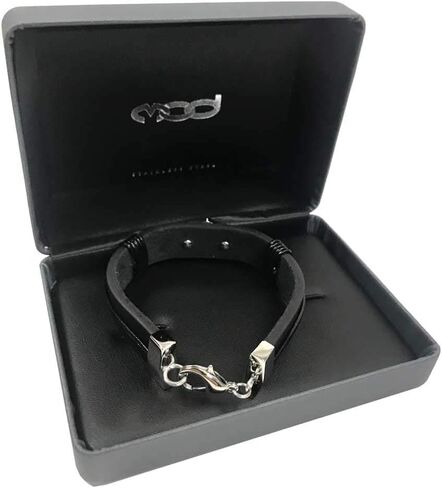 Harley -Davidson Men's Nut & Coil B&S Bracelet - الفولاذ المقاوم للصدأ ، أسود in Saudi Arabia