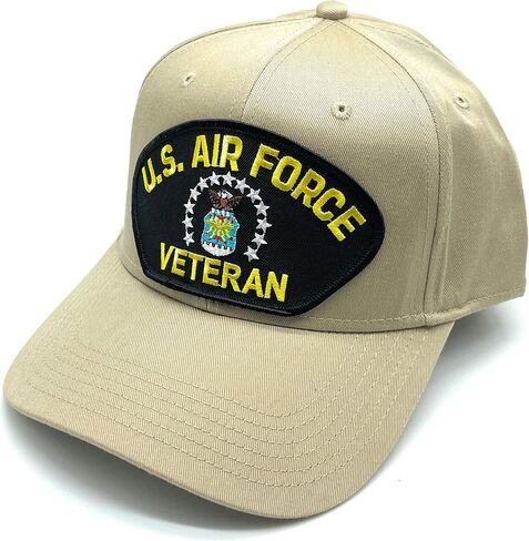 US Air Force Veteran Patch Adjustable Baseball Cap in Saudi Arabia