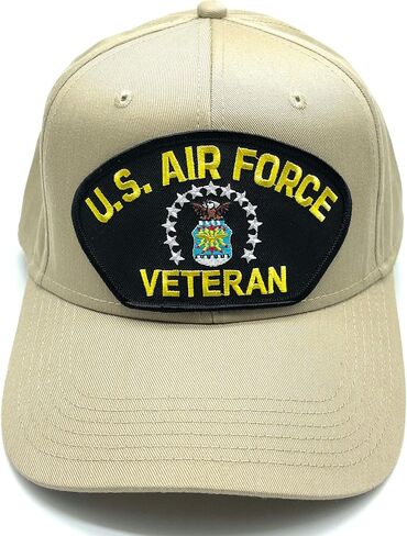 US Air Force Veteran Patch Adjustable Baseball Cap in Saudi Arabia