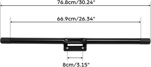 TCMT Engine Guard Crash Bar Fit For Harley Low Rider S FXLRS 2022-2025 Vivid Black in Saudi Arabia