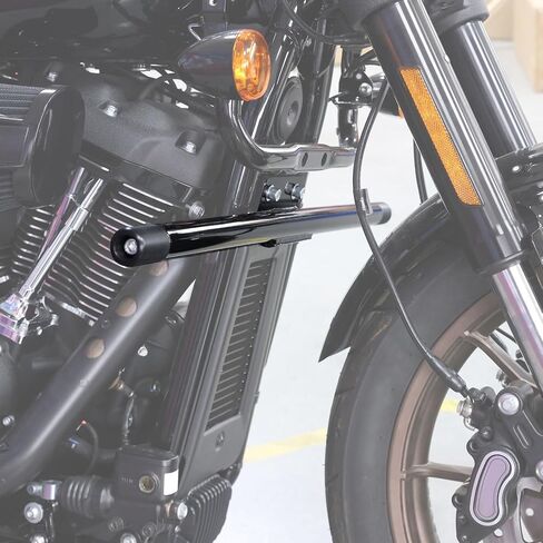 TCMT Engine Guard Crash Bar Fit For Harley Low Rider S FXLRS 2022-2025 Vivid Black in Saudi Arabia