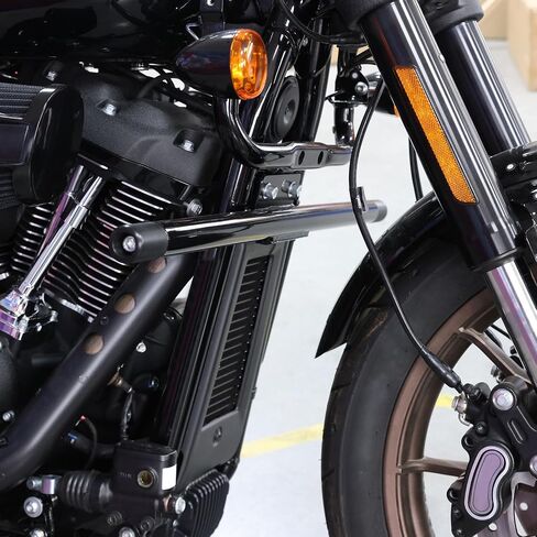 TCMT Engine Guard Crash Bar Fit For Harley Low Rider S FXLRS 2022-2025 Vivid Black in Saudi Arabia