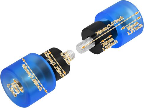 Engine Guard Highway Crash Bar + Blue Decorative Wheel Fit for Harley Touring 09-13 in Saudi Arabia