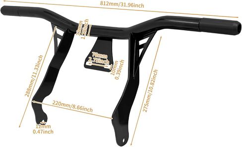 Engine Guard Highway Crash Bar + Blue Decorative Wheel Fit for Harley Touring 09-13 in Saudi Arabia