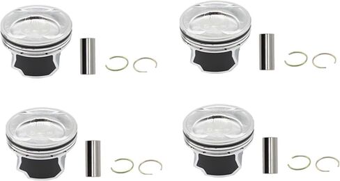 Engine Piston Kit Compatible with Sonata Optima Santa Fe Tucson 2.4L 2011-2019 23510-2G540 23040-2G200 23040-25200 23510-2G500 in Kuwait