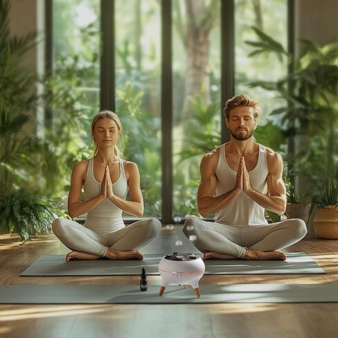 Recinext Mushroom Cloud Aroma Diffuser-إعداد 3-توقيت ، أوضاع من 7 نقاط ، و 7 ألوان LED ، وصديق التأمل مع ضباب شكل هلام مائي ، وديكور المنزل لغرفة النوم/غرفة المعيشة/المكتب-إغلاق السيارات in Saudi Arabia