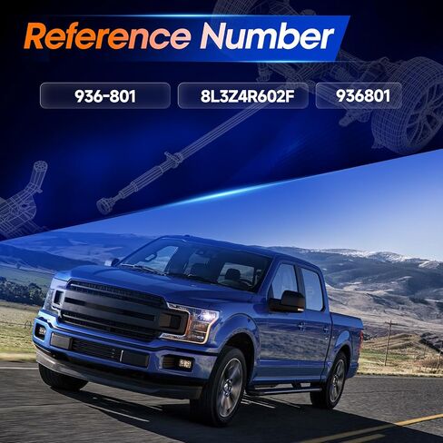 936-801 عمود محرك أقراص كامل كامل [RWD 144.5 "144.7" قاعدة عجلات] مناسبة لفورد F-150 F150 2004-2008 V8 4.6L 5.4L ، عمود عمود الدعامة الكامل يحل محل 8L3Z-4R602-F ، 8L3Z4R602F in Saudi Arabia