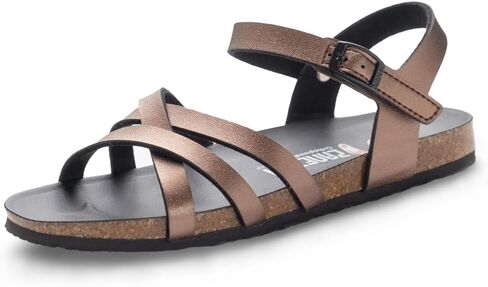 ZANETTA Mallorca Orthopaedic Cork Sandals for Women - Pressure Relieving Cushioned Footbed, Arch Support for Foot Health and Premium Slides in Saudi Arabia