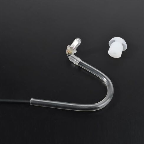 UAYESOK 3.5mm Listen Only Earpiece for Radio Speaker Mic, Balanced Armature Driver, Police Security Law Enforcement Surveillance Headset, Covert & Compact & All Day Use & Clear Audio in Saudi Arabia