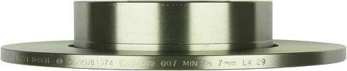 BOSCH 53011381 QuietCast Premium Disc Brake Rotor - Compatible with Select Audi TT; Volkswagen Beetle, Golf, Golf City, Jetta; REAR - Single in Saudi Arabia