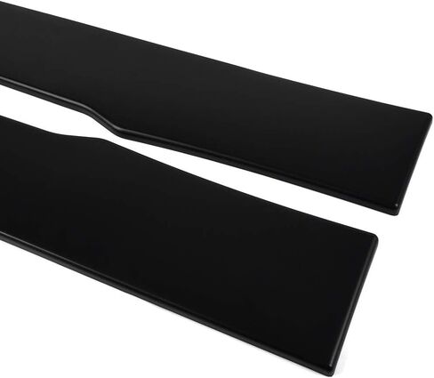 G-Plus Universal Rocker Plane Extension شفة (شريط مزدوج غير متضمن) تنورة جانبية الجوانب مجموعة الأسود 4 PCS in Saudi Arabia