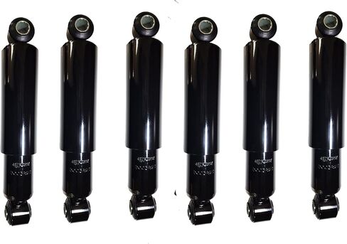 TORQUE 4 pack of 85000 Heavy Duty Shock Absorber for HENDRICKSON Intraax, Vantraax & CUSH & RIDEWELL & TRAILMOBILE semi Trucks Trailer (Replaces Gabriel 85000 665724 Monroe 65416 65419) (4 x TR85000) in Kuwait