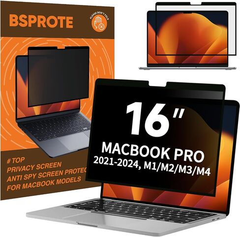 Removable Privacy Screen for Macbook Pro 13 Inch (2016-2022, M1, M2) & Macbook Air 13 Inch (2018-2021, M1), Anti-Spy Blue Light Blocking Filter for Mac 13'' in Kuwait