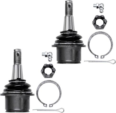 Detroit Axle - RWD Front 2PC Ball Noints for 2005-2019 Chrysler 300 Dodge Charger Magnum Challenger ، 2 Lower Ball Consigns 2006 2007 2008 2008 2010 2012 2013 2015 2015 2017 2017 Replace in Kuwait