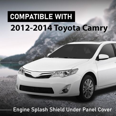 G-PLUS Front Engine Splash Shield Under Cover Compatible with 2012-2014 Camry Front Center Under Cap Left & Right Side Replacement in Saudi Arabia