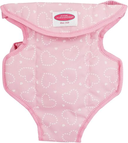 إكسسوارات دمية مدام ألكسندر، حقيبة حفاضات أساسية للأطفال أثناء التنقل، رمادي ناعم in Kuwait