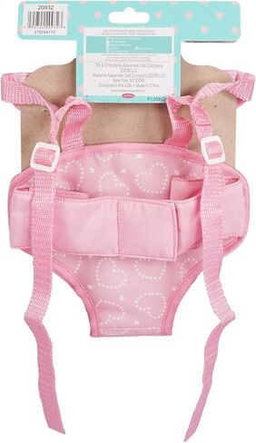 إكسسوارات دمية مدام ألكسندر، حقيبة حفاضات أساسية للأطفال أثناء التنقل، رمادي ناعم in Kuwait