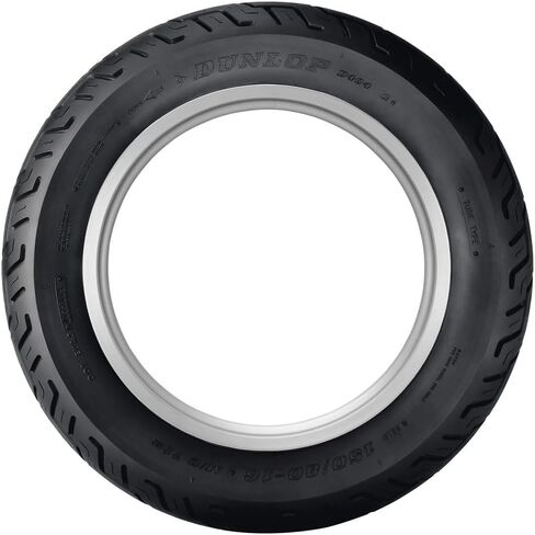 Dunlop D404 Rear Motorcycle Tire 130/90-17 (68H) Black Wall for Honda Gold Wing/Interstate GL1100 1980-1981 in Saudi Arabia