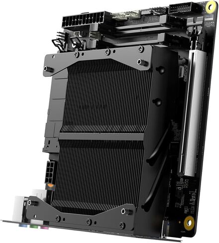 اللوحة الأم MINISFORUM BD790i، AMD Ryzen 9 7945HX Onboard، 16C/32T، حتى 5.4 جيجا هرتز، فتحة PCIe 5.0 x16، دعم PCIe5.0 M.2 مزدوج، DDR5، HDMI/DP/USB-C، RJ45 2.5G، USB 3.2 Gen 2، واي فاي 6E in Kuwait