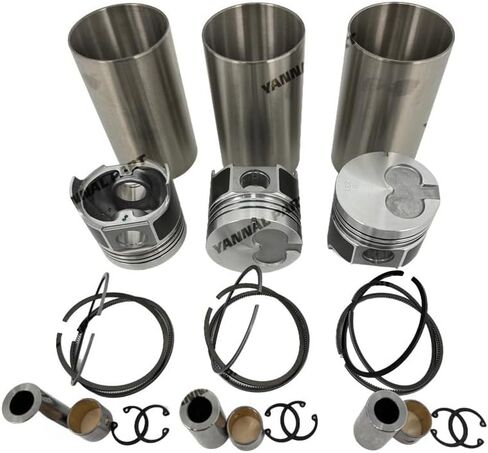 Cylinder Liner Kit Suitable for Isuzu 3AE1 Engine Part in Saudi Arabia